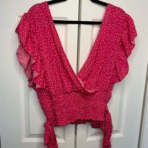 Super Cute Polka Dot Top